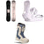 thirtytwo Crucible Snowboard + Basin FASE Snowboard Bindings + STW Double Boa x Luxton Snowboard Boots - Women's 2027