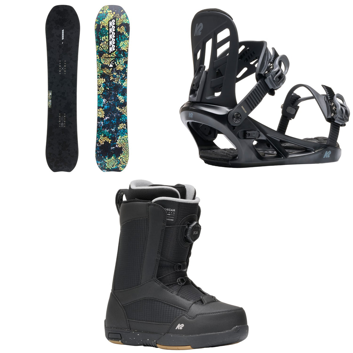 K2 Passport Jr Snowboard + Sidecar Snowboard Bindings + Sidecar Snowboard Boots - Kids' 2027