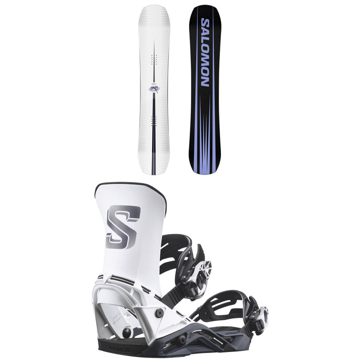 Salomon Assassin Snowboard + District Snowboard Bindings 2027