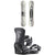 Salomon Kickback Snowboard + District Snowboard Bindings 2027