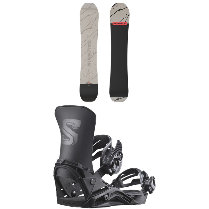 Salomon Overcast Snowboard + District Snowboard Bindings 2027