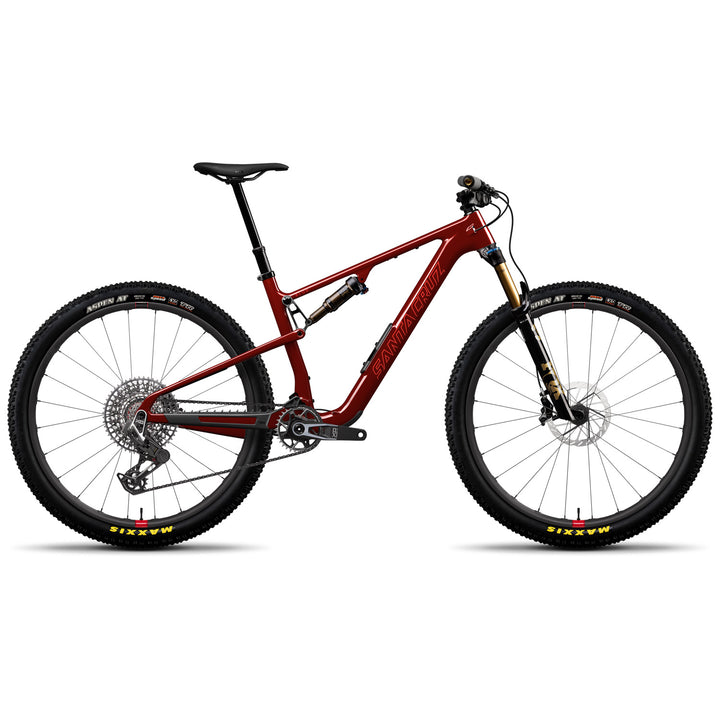 Santa Cruz Blur 5 CC X0 AXS Reserve Complete Mountain Bike 2027 Gloss Tart Cherry
