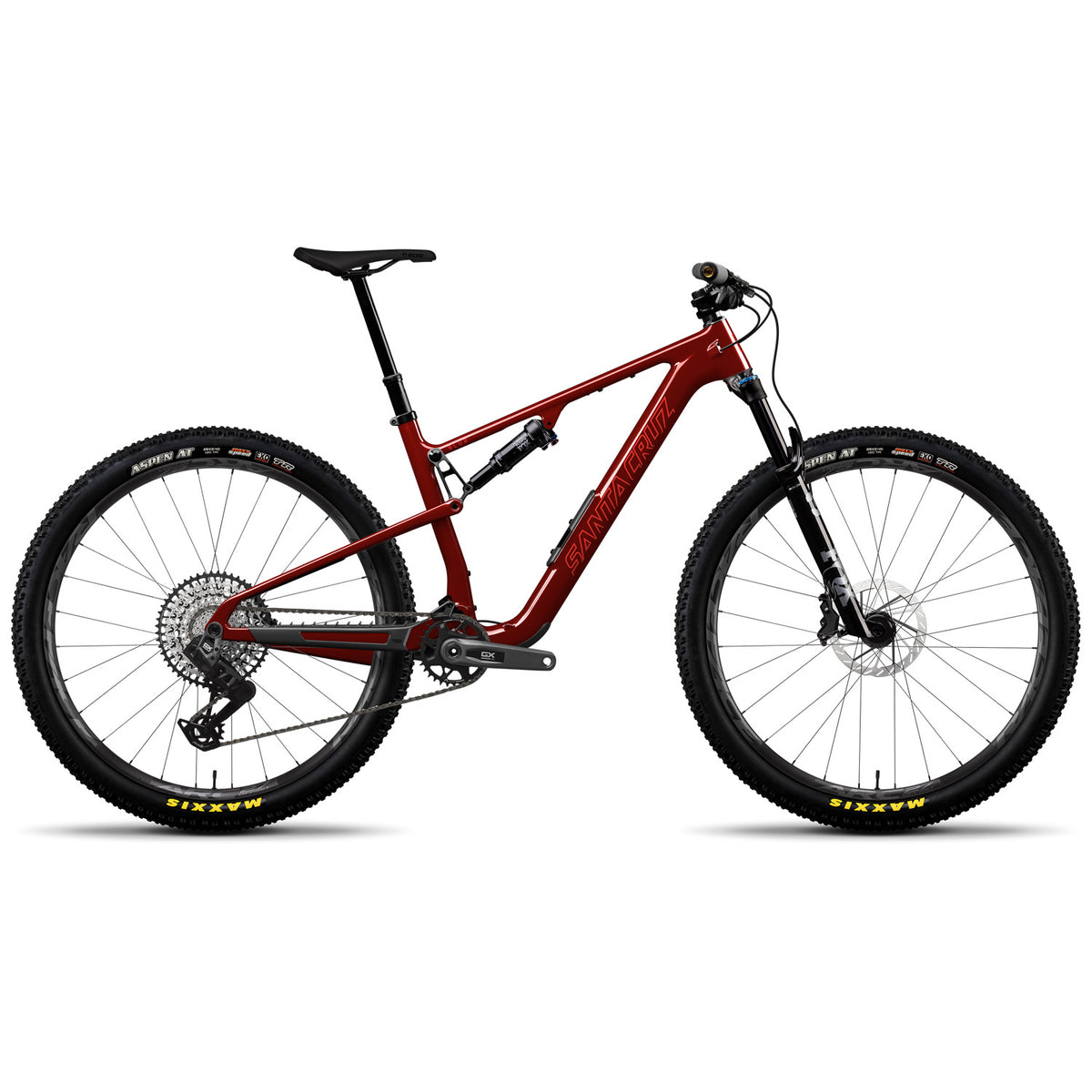 Santa Cruz Blur 5 CC GX AXS Complete Mountain Bike 2027 Gloss Tart Cherry