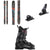 Atomic Bent 100 Skis + Marker Griffon 13 ID Ski Bindings + Salomon S/Pro Supra BOA 100 Ski Boots 2026