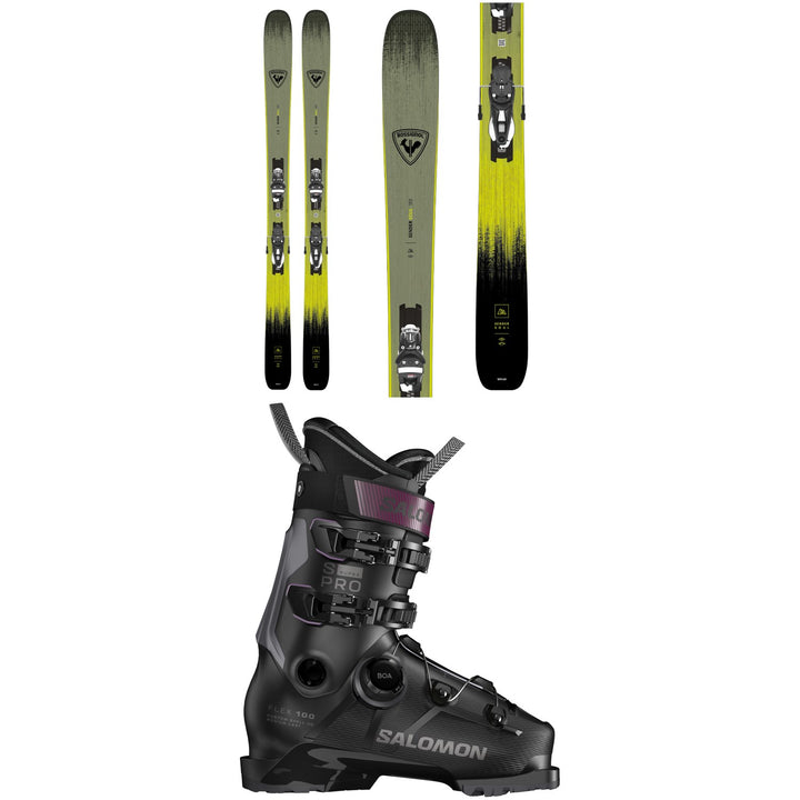 Rossignol Sender Soul 102 Skis + NX 12 Konect Bindings + Salomon S/Pro Supra BOA 100 Ski Boots 2026