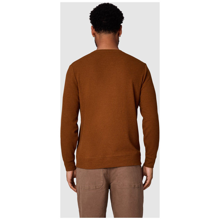 Outdoor Research Eclipse Waffle Long Sleeve Henley - Men's Pecan