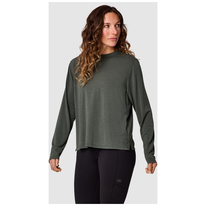 Outdoor Research Eclipse Sun Long Sleeve Tee - Women's Dark Laurel