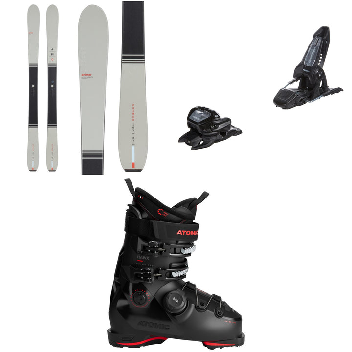Season Primer Skis + Marker Griffon 13 ID Ski Bindings + Atomic Hawx Prime 100 BOA GW Ski Boots 2026
