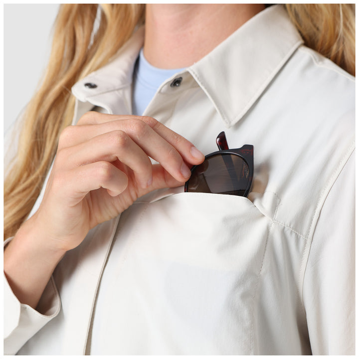 Outdoor Research Astroman Long-Sleeve Sun Shirt - Women's Oyster