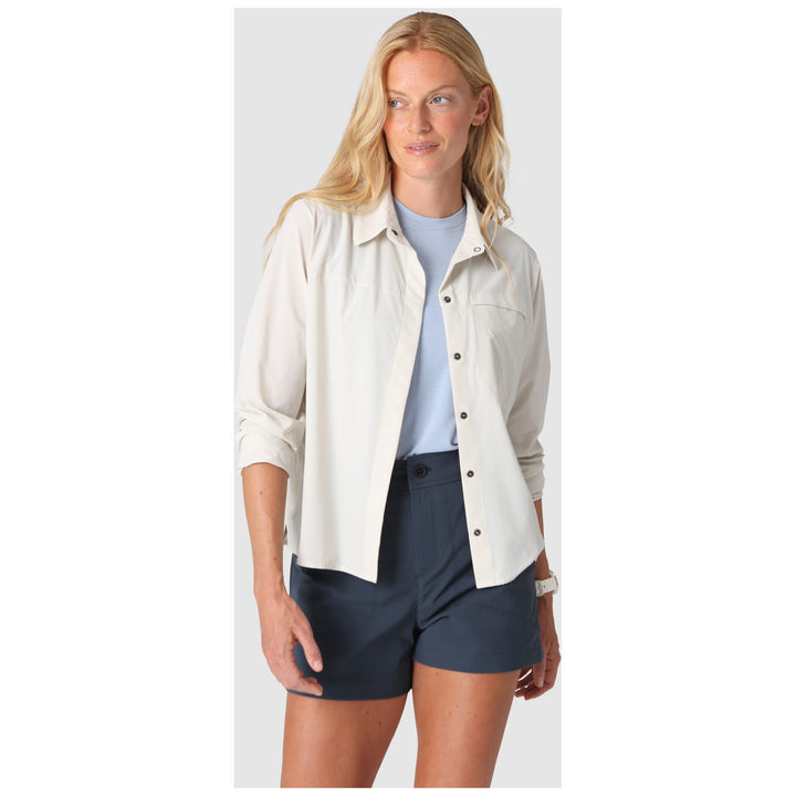 Outdoor Research Astroman Long-Sleeve Sun Shirt - Women's Oyster