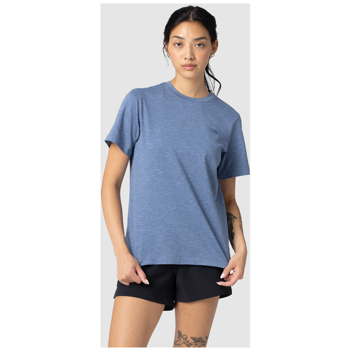 Outdoor Research ActiveIce Spectrum Sun T-Shirt - Women's Ascent Blue Heather