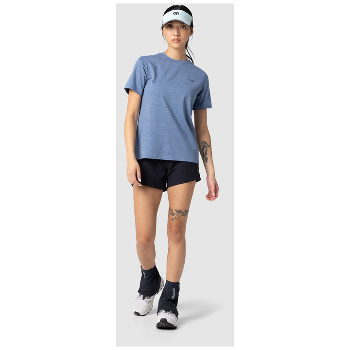 Outdoor Research ActiveIce Spectrum Sun T-Shirt - Women's Ascent Blue Heather