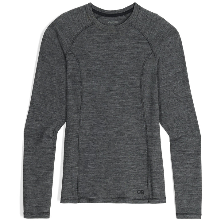Outdoor Research Alpine Onset Merino 150 Crew Top - Women's Black Heather