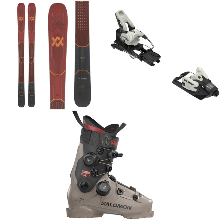 Völkl M7 Mantra Skis + Salomon Strive 14 GW Ski Bindings + Salomon S/Pro Supra Dual BOA 120 Ski Boots 2027