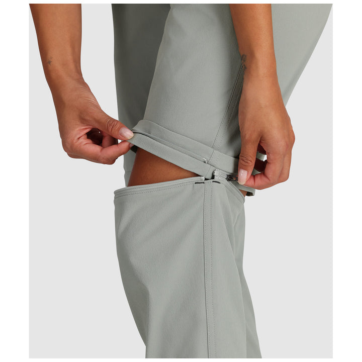Outdoor Research Ferrosi Convertible Short Pants - Women's Light Pewter