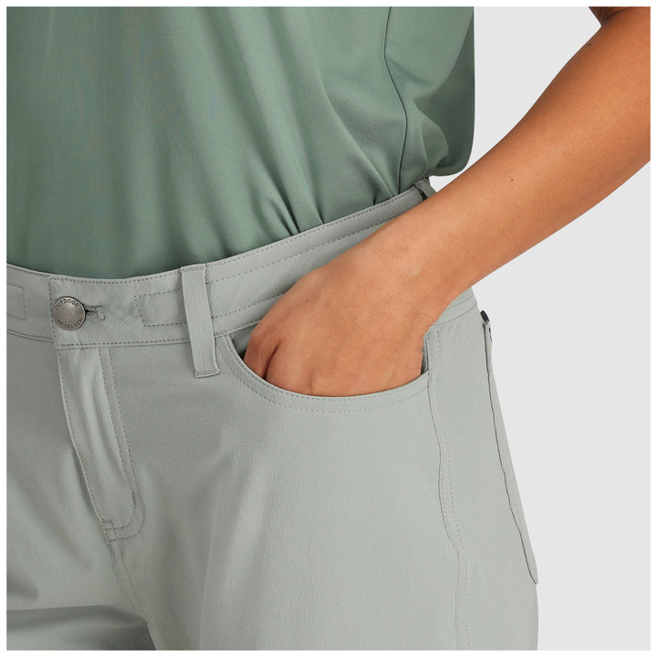 Outdoor Research Ferrosi Convertible Short Pants - Women's Light Pewter