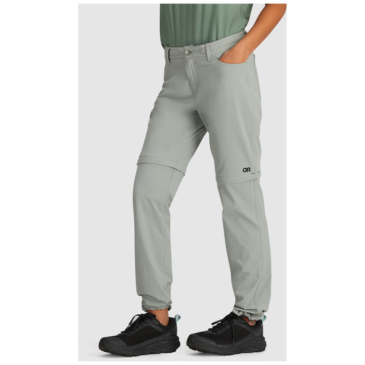 Outdoor Research Ferrosi Convertible Short Pants - Women's Light Pewter