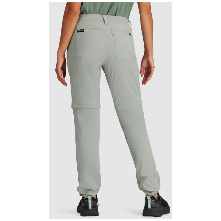 Outdoor Research Ferrosi Convertible Short Pants - Women's Light Pewter