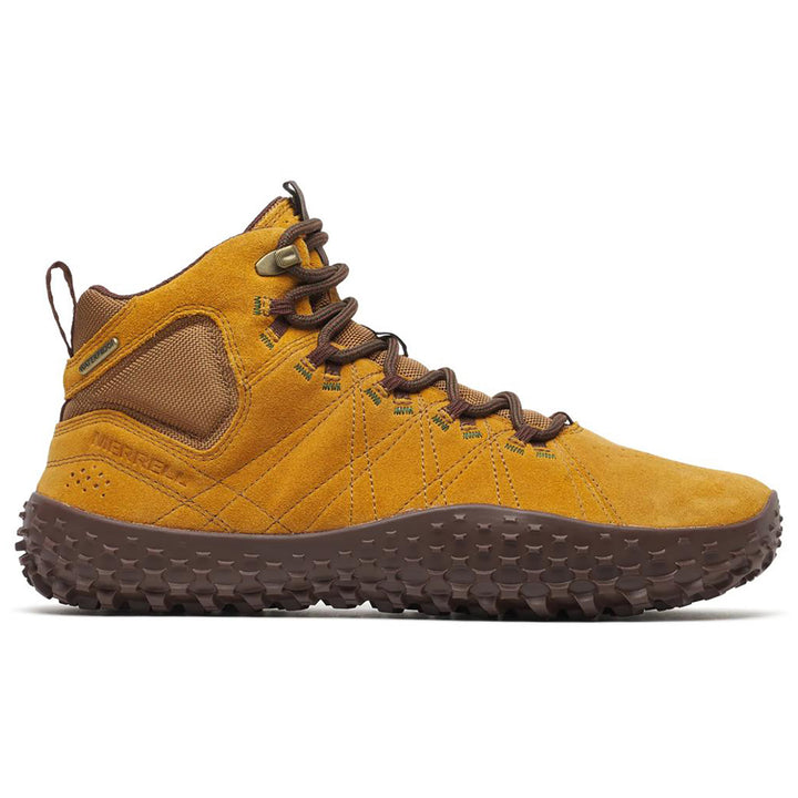 Merrell Wrapt Mid Waterproof Shoes - Men's Maple