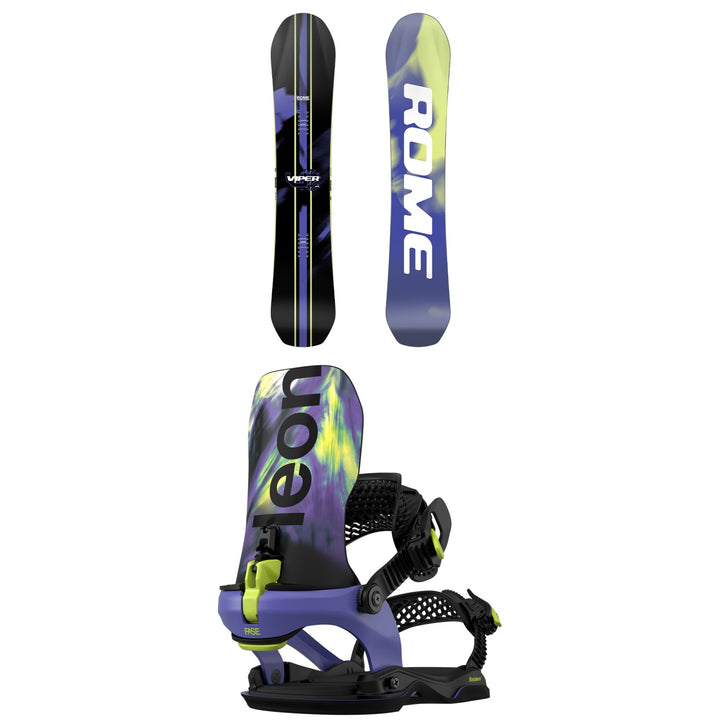 Rome Viper Snowboard + Bataleon Blaster AW FASE LTD Snowboard Bindings 2027