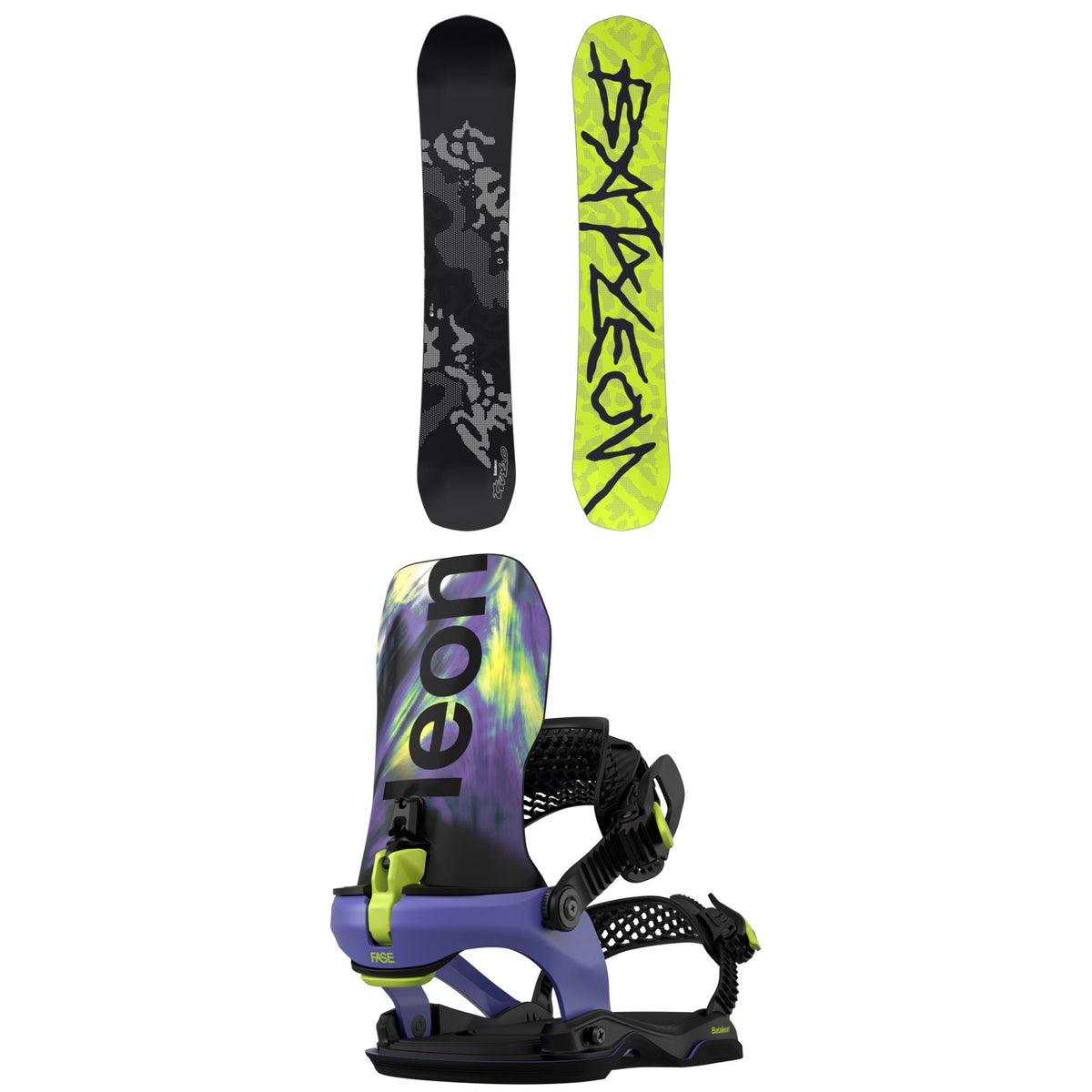 Bataleon Turbo Snowboard + Blaster AW FASE LTD Snowboard Bindings 2027