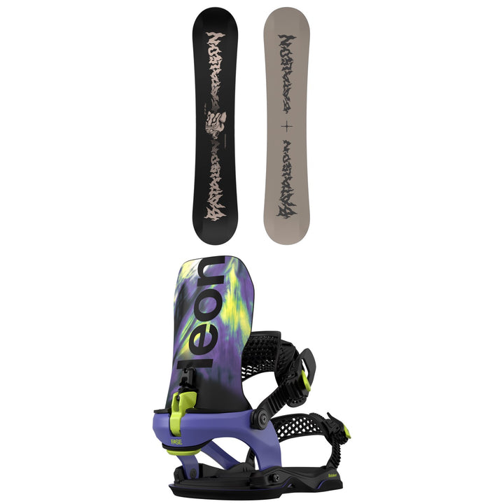 Bataleon Disaster+ Snowboard + Blaster AW FASE LTD Snowboard Bindings 2027