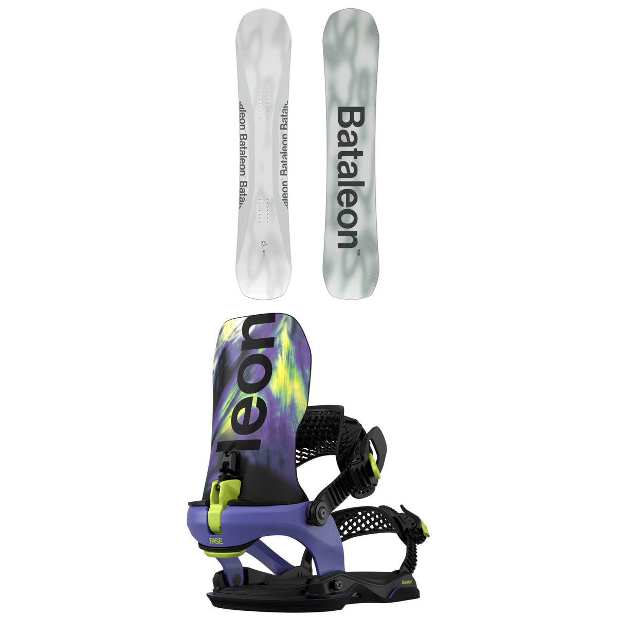 Bataleon Goliath Snowboard + Blaster AW FASE LTD Snowboard Bindings 2027