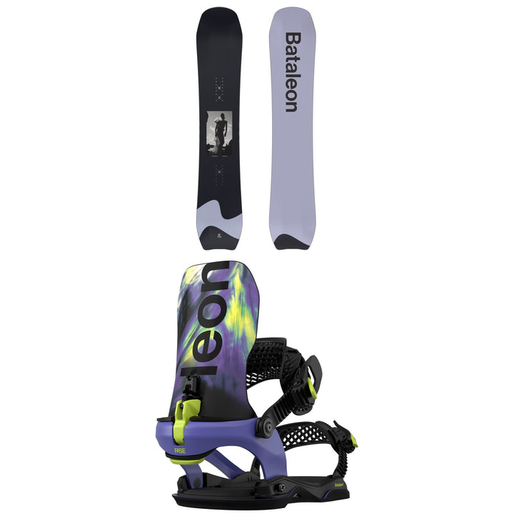 Bataleon Whatever x Petrovsky & Ramone Snowboard + Blaster AW FASE LTD Snowboard Bindings 2027