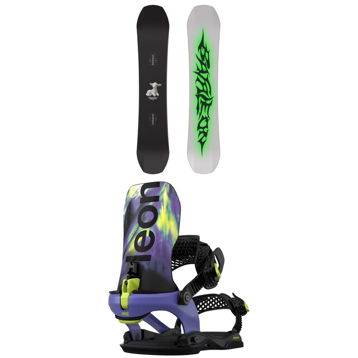 Bataleon Stereo Snowboard + Blaster AW FASE LTD Snowboard Bindings 2027