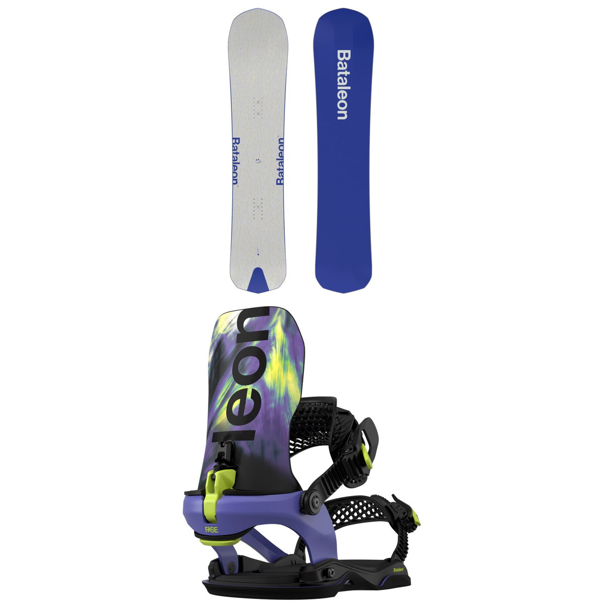Bataleon Party Wave Snowboard + Blaster AW FASE LTD Snowboard Bindings 2027