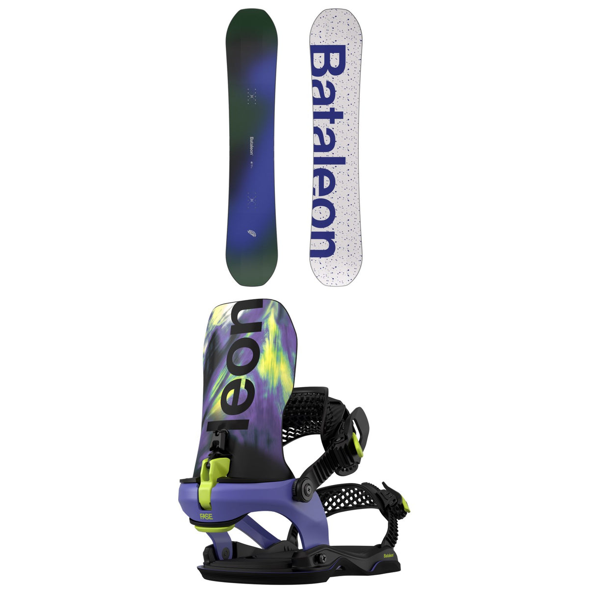 Bataleon Mojo Snowboard + Blaster AW FASE LTD Snowboard Bindings 2027