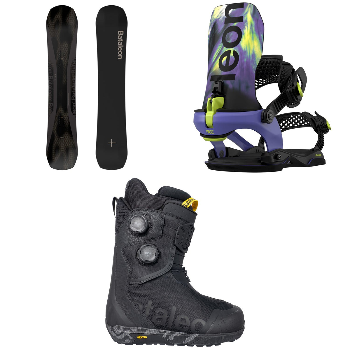 Bataleon Goliath+ Snowboard + Blaster AW FASE LTD Snowboard Bindings + Acid Double Boa Snowboard Boots 2027