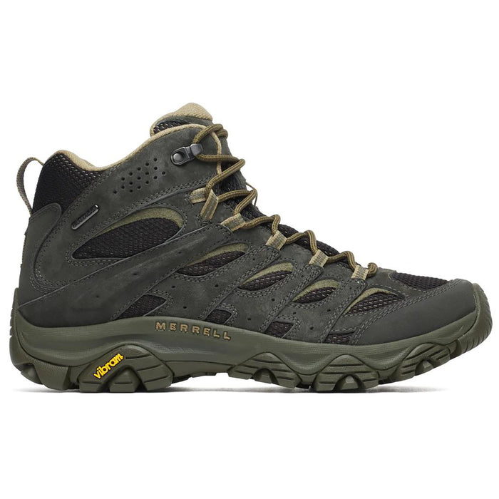 Merrell Moab 3 Mid WP Shoes - Men's Black/Beluga