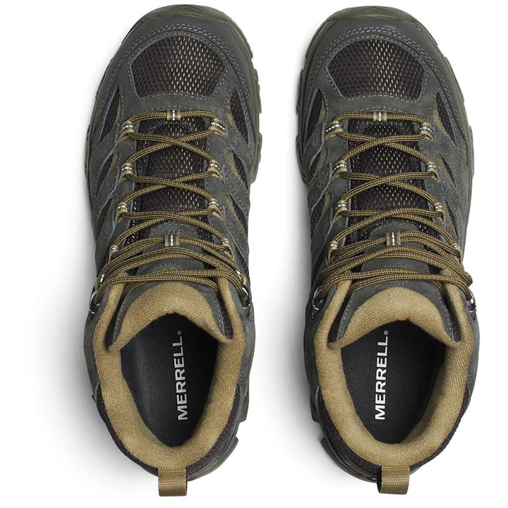 Merrell Moab 3 Mid WP Shoes - Men's Black/Beluga