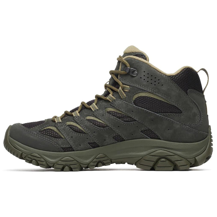 Merrell Moab 3 Mid WP Shoes - Men's Black/Beluga