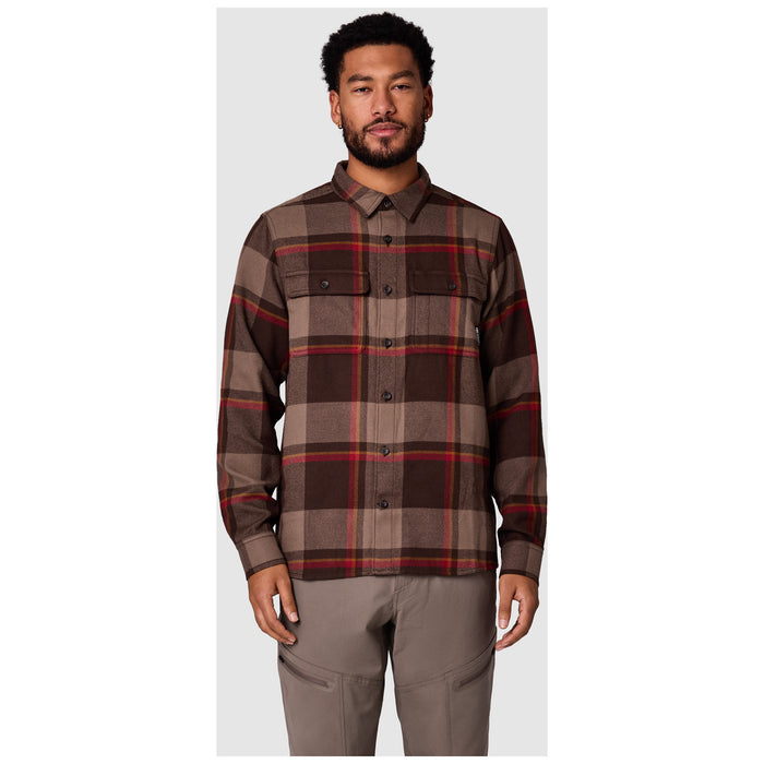 Outdoor Research Feedback Flannel Twill Shirt - Men's Chestnut Plaid