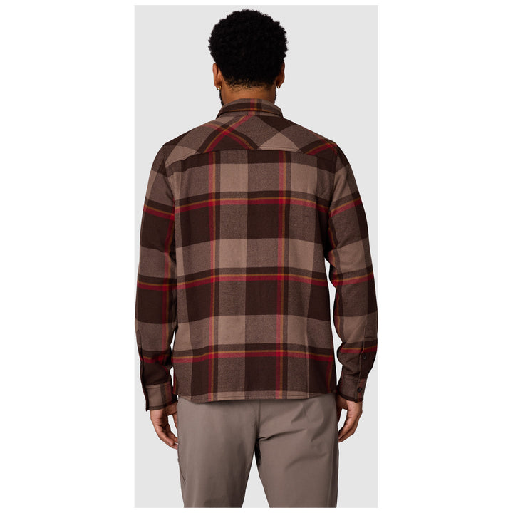 Outdoor Research Feedback Flannel Twill Shirt - Men's Chestnut Plaid