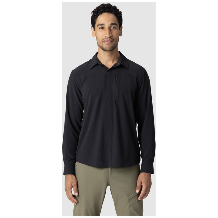 Outdoor Research Astroman Long Sleeve Sun Shirt - Men's Black