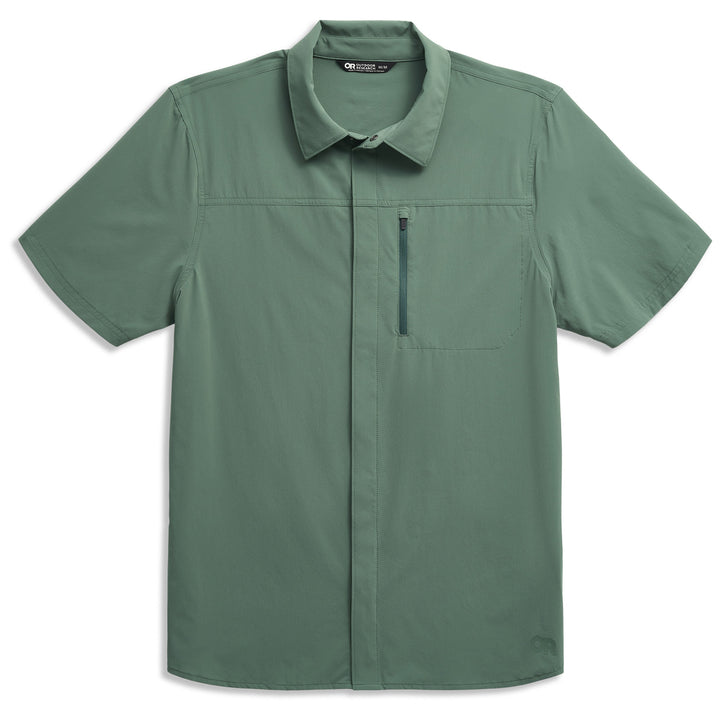 Outdoor Research Astroman Air Short Sleeve Sun Shirt - Men's Malachite