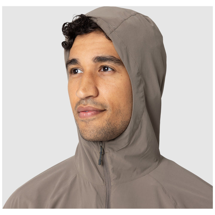 Outdoor Research Astroman Full Zip Sun Hoodie - Men's Gravel