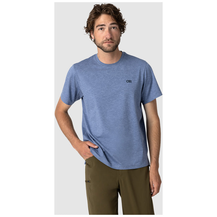 Outdoor Research ActiveIce Spectrum Sun T-Shirt - Men's Ascent Blue Heather