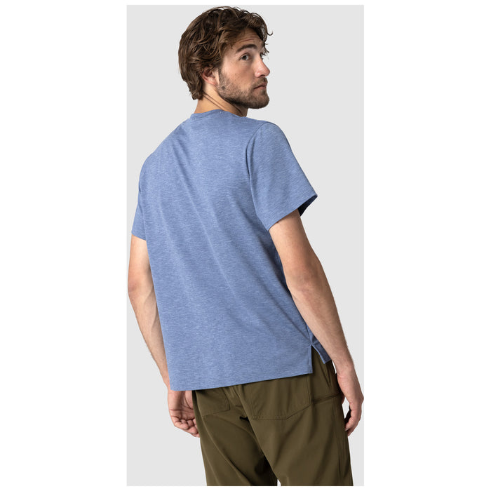 Outdoor Research ActiveIce Spectrum Sun T-Shirt - Men's Ascent Blue Heather