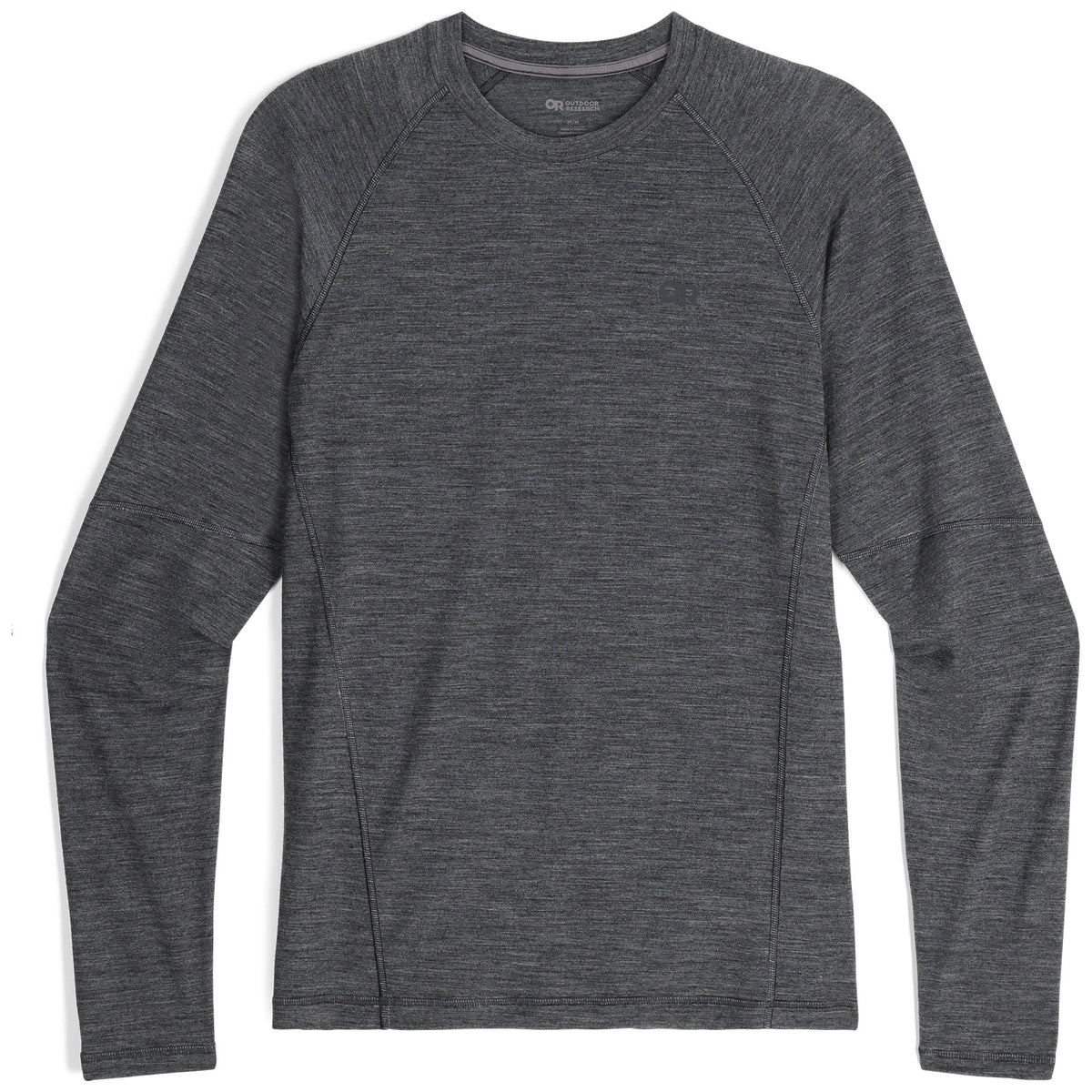 Outdoor Research Alpine Onset Merino 150 Crew Top - Men's Black Heather
