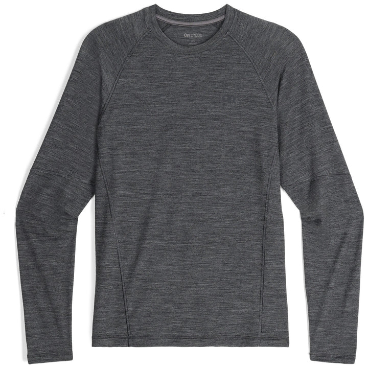 Outdoor Research Alpine Onset Merino 150 Crew Top - Men's Black Heather