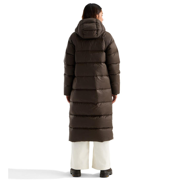 The North Face Hydrenalite™ City Long Down Hooded Parka - Women's Dark Chestnut