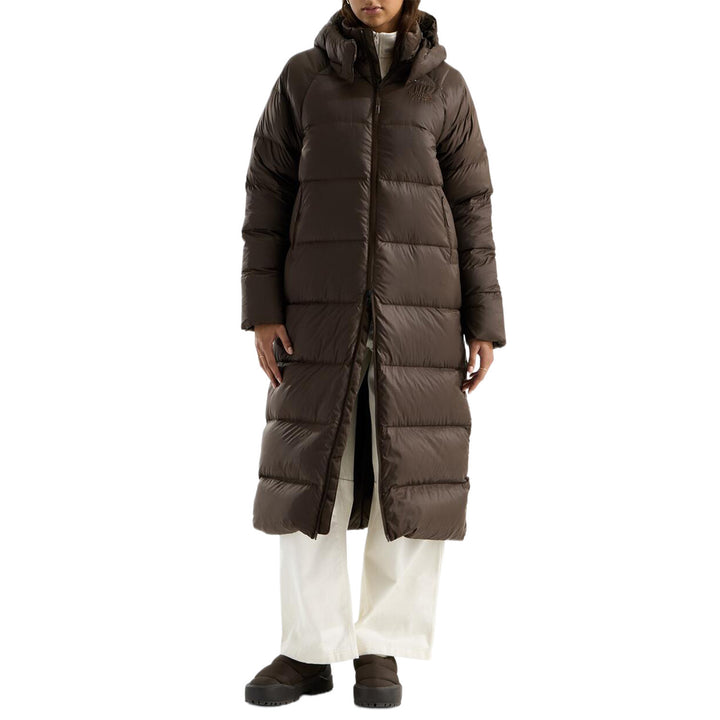 The North Face Hydrenalite™ City Long Down Hooded Parka - Women's Dark Chestnut