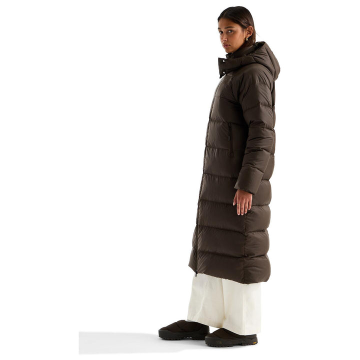 The North Face Hydrenalite™ City Long Down Hooded Parka - Women's Dark Chestnut