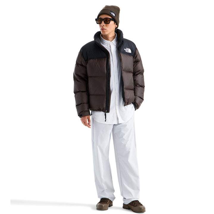 The North Face 1996 Retro Nuptse Jacket - Men's Dark Chestnut/TNF Black