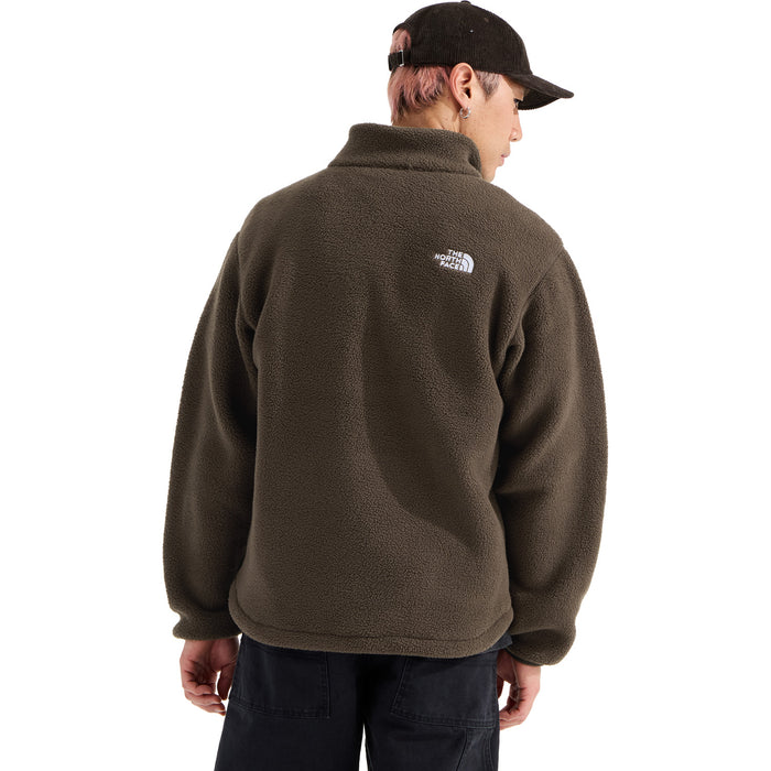 The North Face TNF™ Fleeski 1/4 Zip Pullover - Men's Dark Chestnut