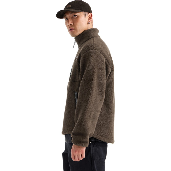 The North Face TNF™ Fleeski 1/4 Zip Pullover - Men's Dark Chestnut